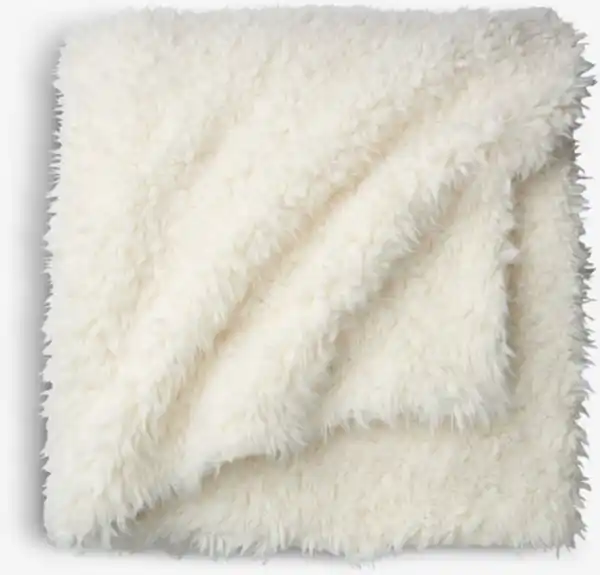 Bild 1 von Kuscheldecke BALLBLOM 130x180 weiß