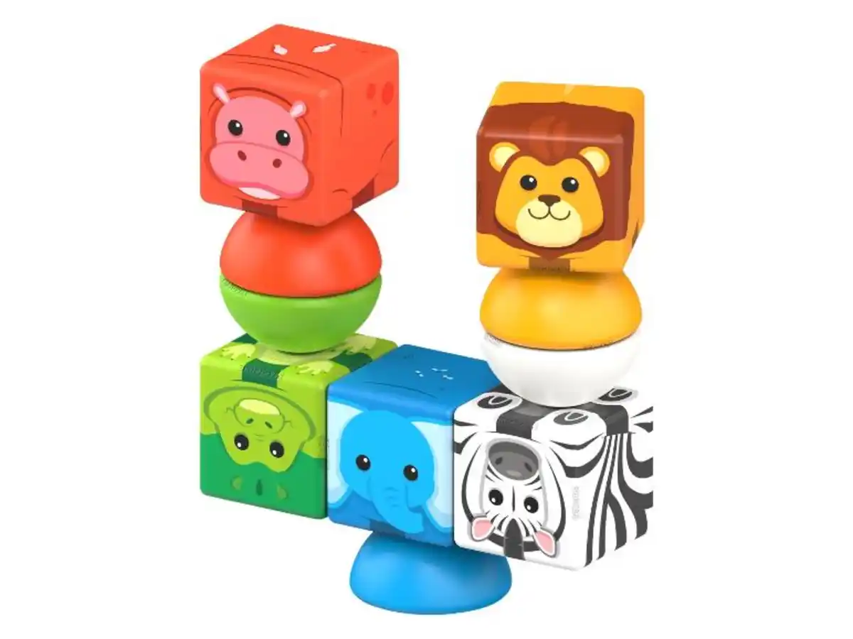 Bild 2 von Geomag Magnet-Set »Magicube Blocks - Safari«