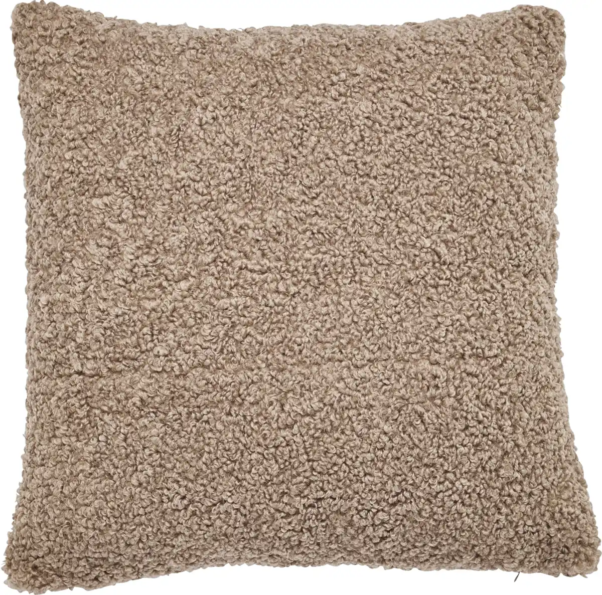 Bild 1 von IDEENWELT Boucle-Kissenhülle braun