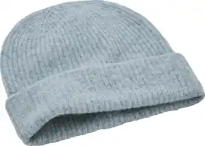 IDEENWELT Strickmütze mit Wolle Hellblau
