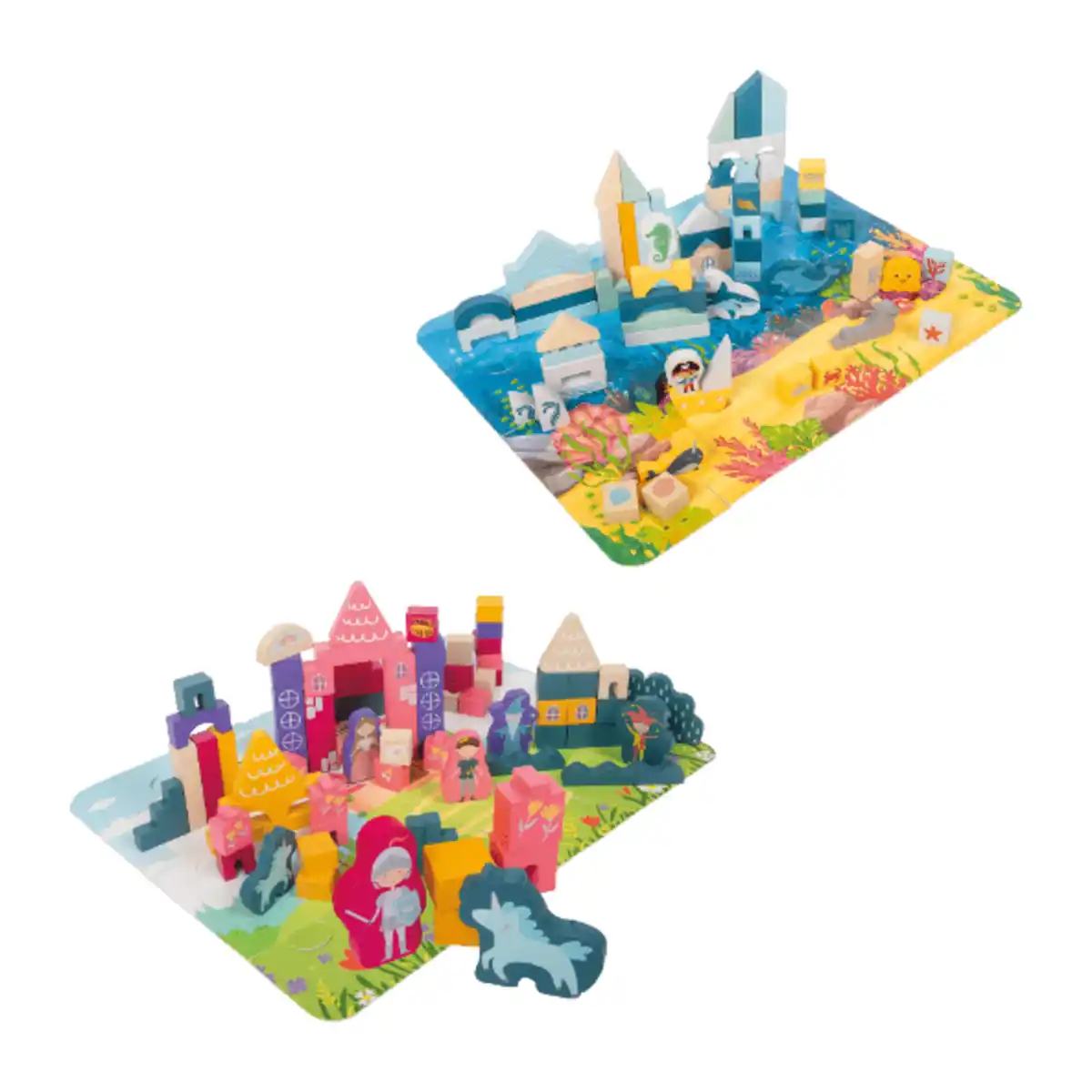 Bild 1 von TOYLINO Holz-Bauklötze