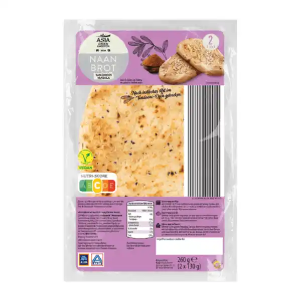 Bild 4 von ASIA GREEN GARDEN Naan-Brot 260g