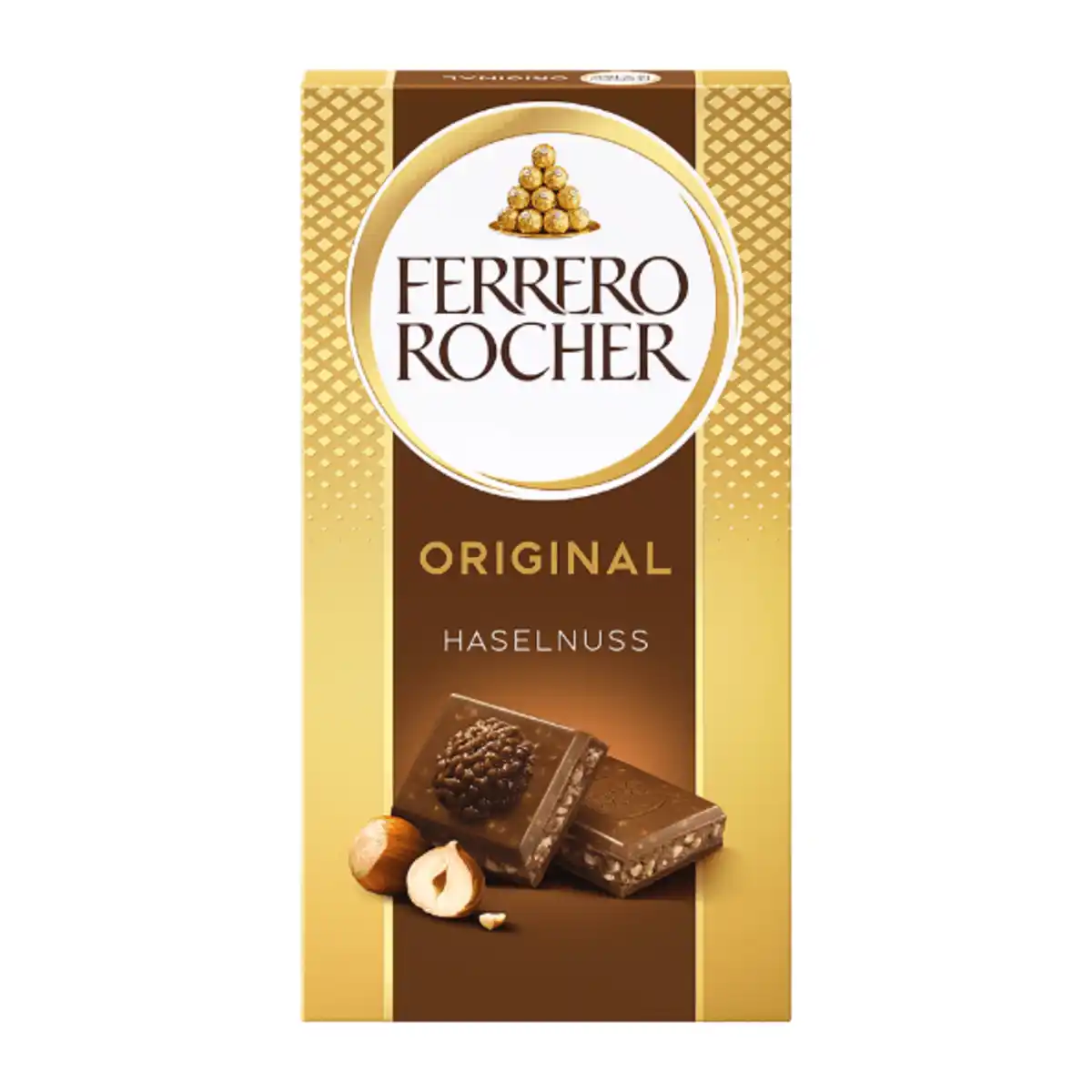 Bild 1 von FERRERO Rocher Tafelschokolade Original 90g