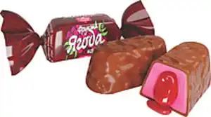 Konfekt "Yagoda" mit Füllung mit Johannesbeergeschmack 10,6%...