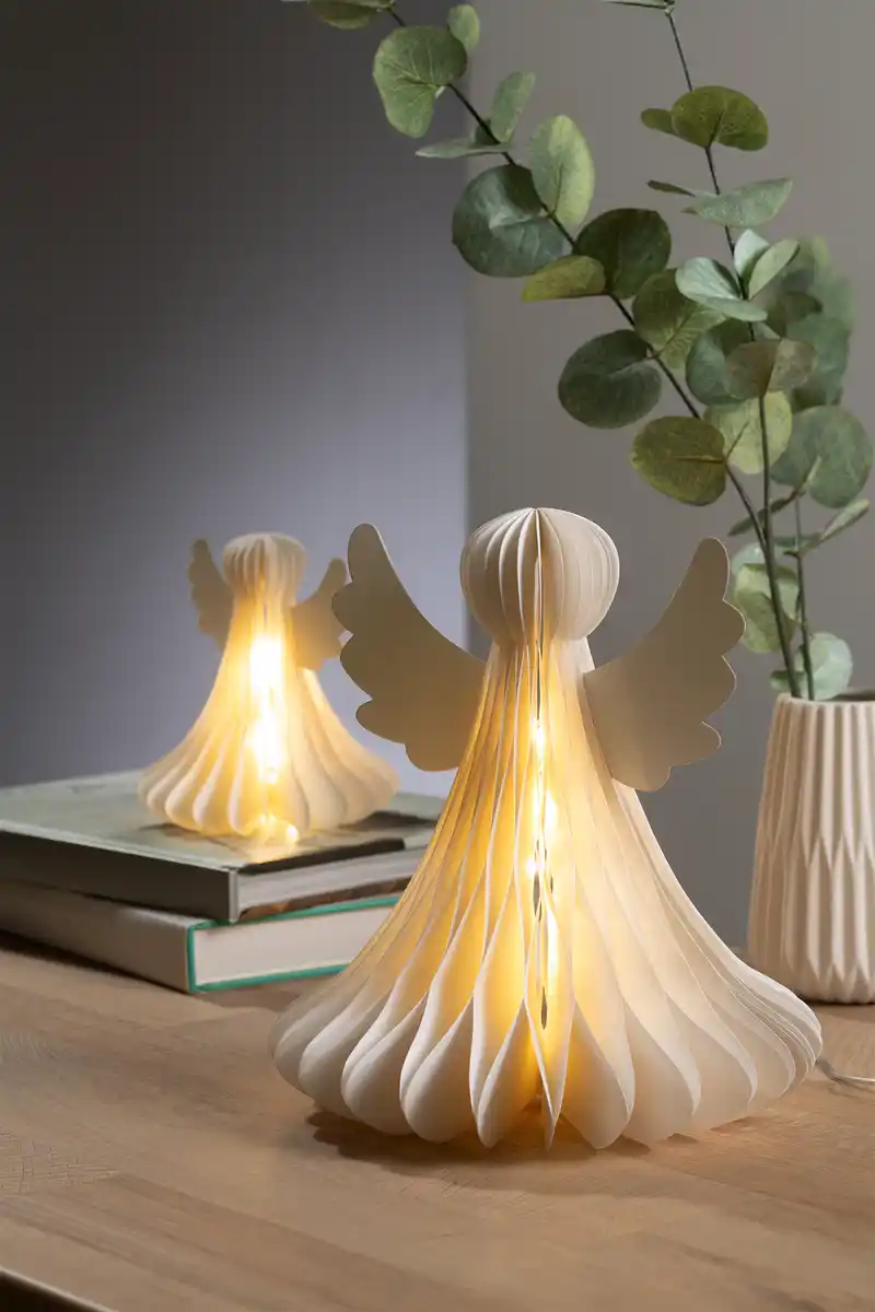 Bild 3 von IDEENWELT LED-Papierengel 25 cm