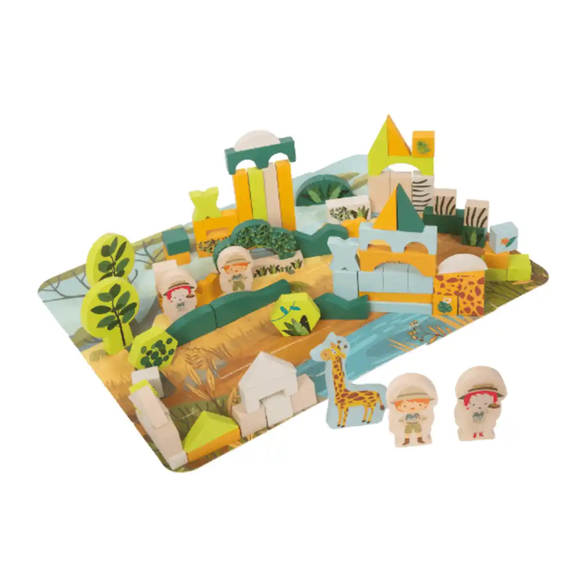 Bild 4 von TOYLINO Holz-Bauklötze