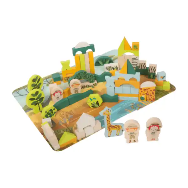 Bild 4 von TOYLINO Holz-Bauklötze