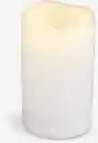 Bild 1 von LED-Stumpenkerze SOREN Ø8xH10cm weiß