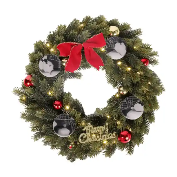Bild 4 von HOME CREATION LED-Weihnachtskranz