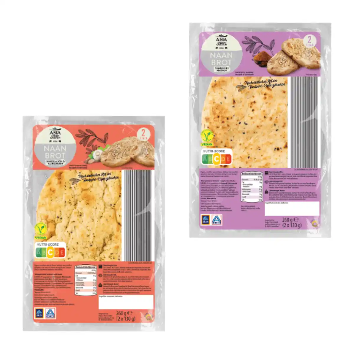 Bild 1 von ASIA GREEN GARDEN Naan-Brot 260g