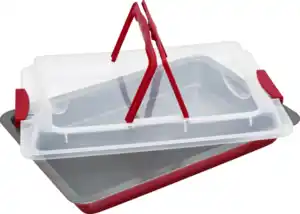 IDEENWELT Backblech mit Transporthaube
