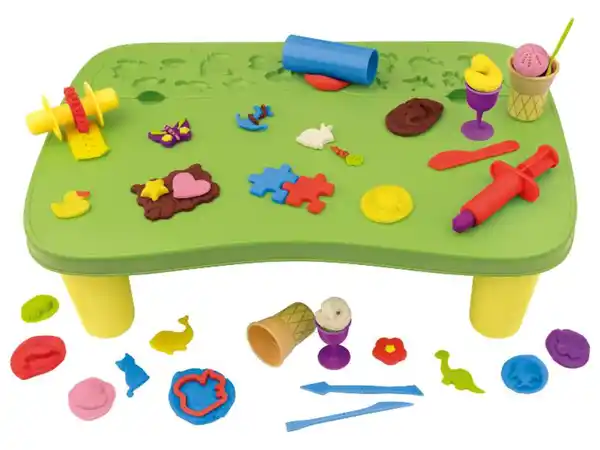 Bild 2 von lupilu® Knet-Set Spieltisch, 42-teilig