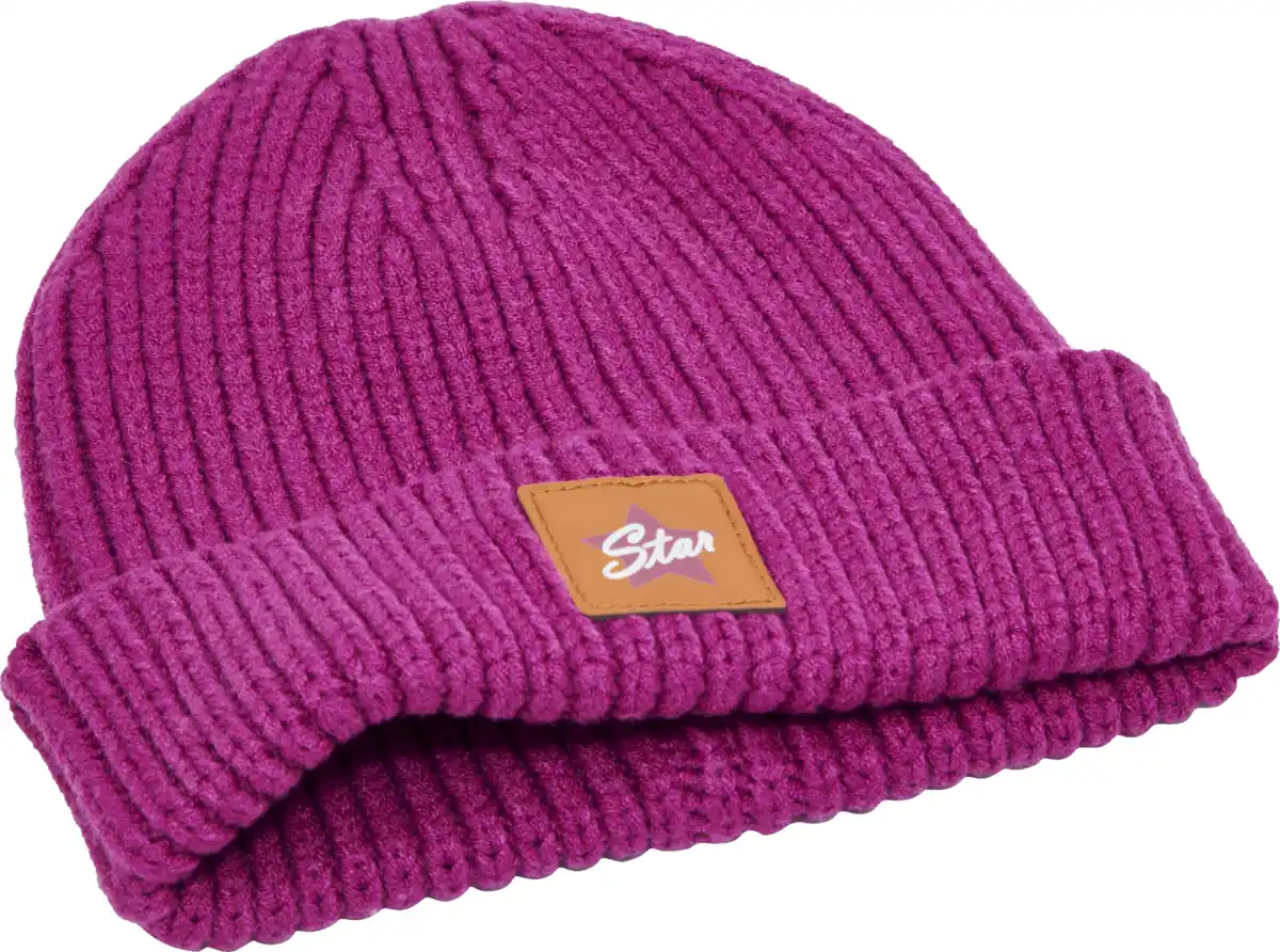 Bild 1 von IDEENWELT Kinder-Strickmütze pink