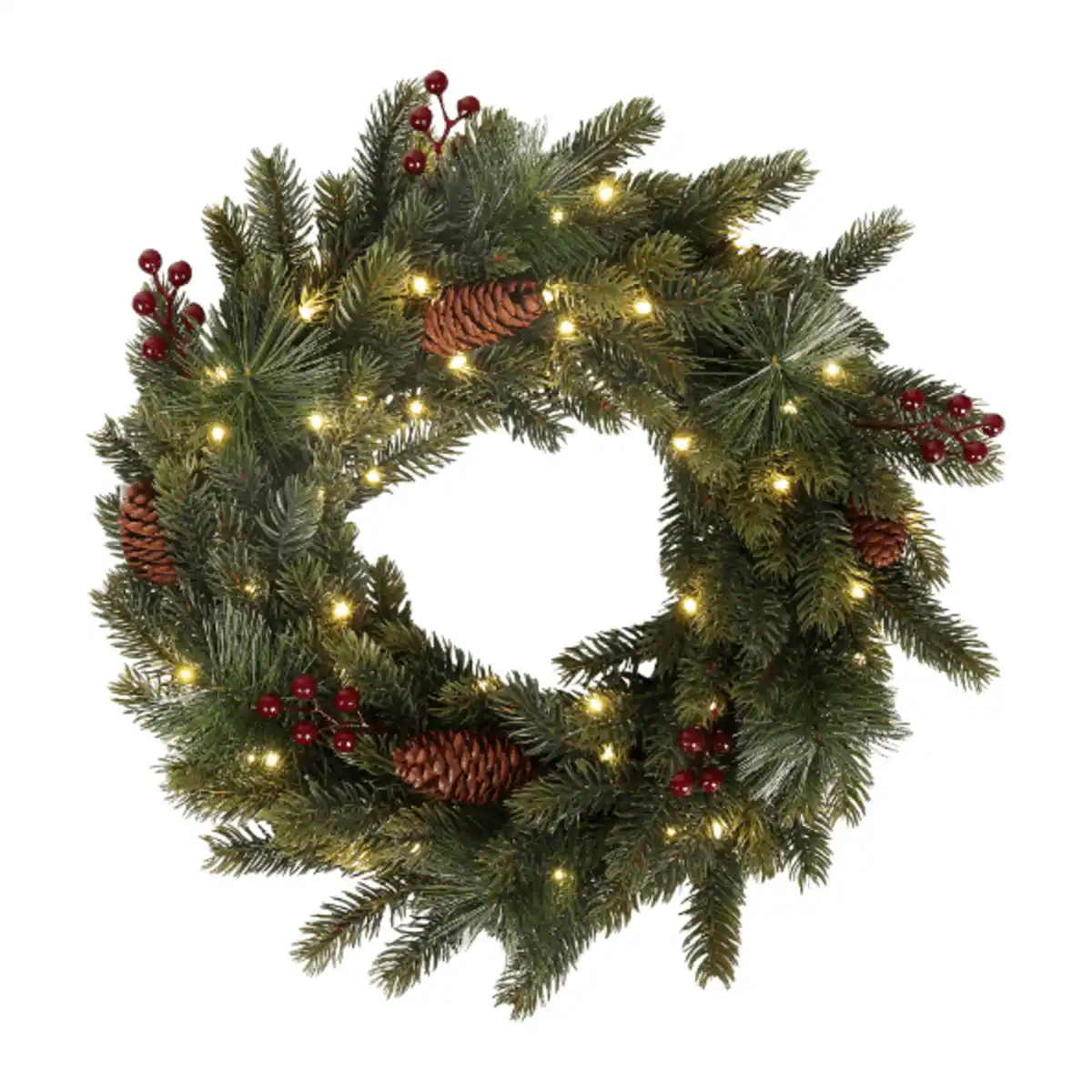 Bild 2 von HOME CREATION LED-Weihnachtskranz