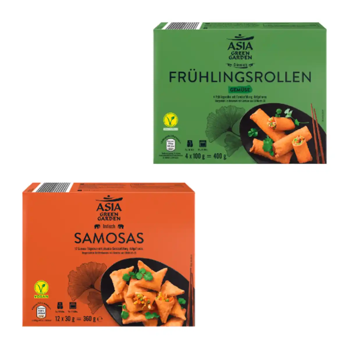 Bild 1 von ASIA GREEN GARDEN Samosas / Frühlingsrollen