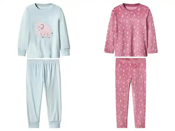 Bild 1 von lupilu® Kinder-Plüschpyjama
