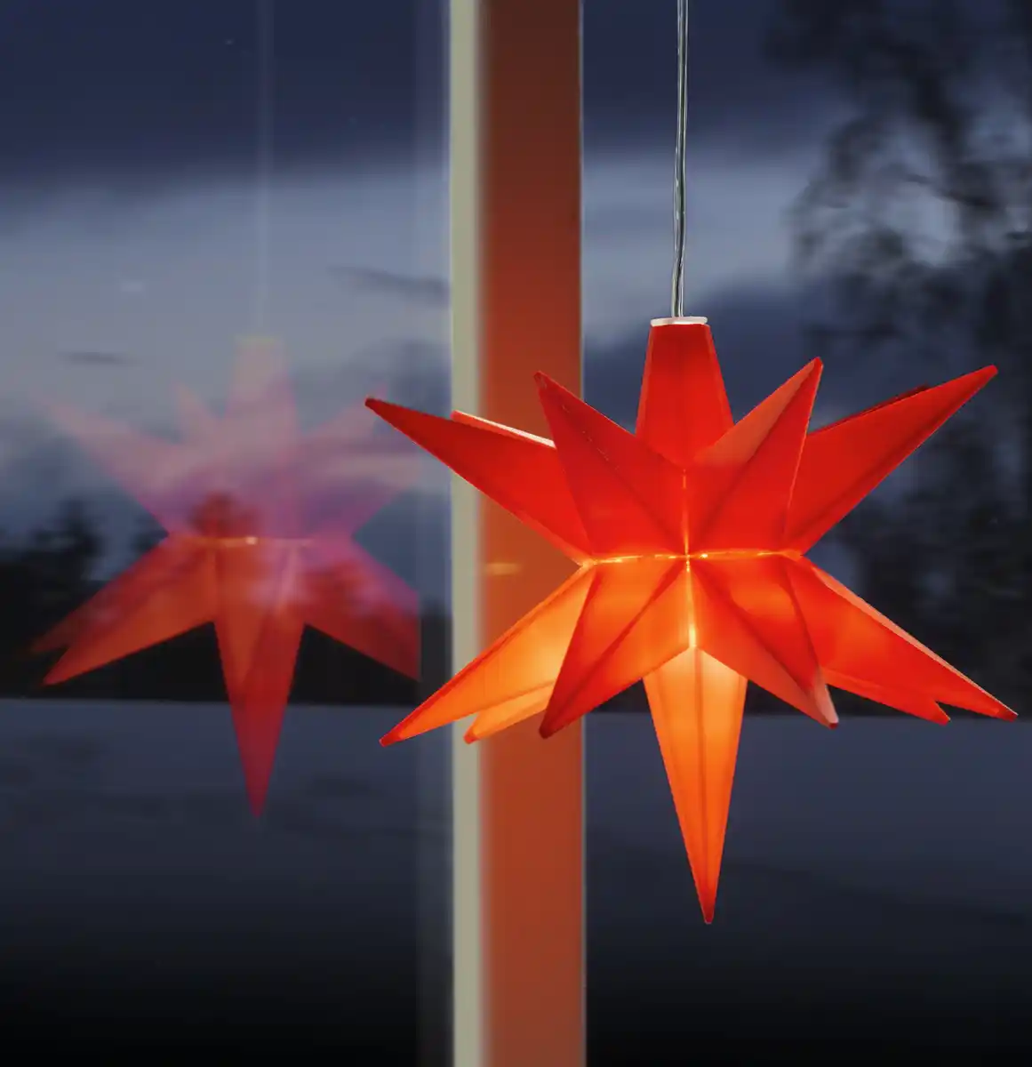 Bild 3 von IDEENWELT LED-Weihnachtsstern rot