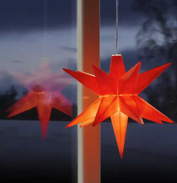 Bild 3 von IDEENWELT LED-Weihnachtsstern rot