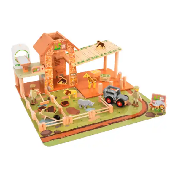 Bild 4 von TOYLINO Holz-Spielwelt