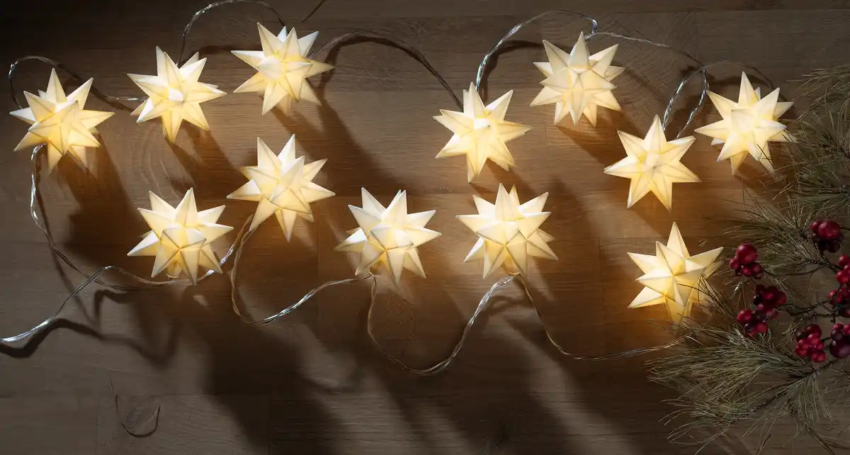 Bild 3 von IDEENWELT LED-Weihnachtsstern-Lichterkette
