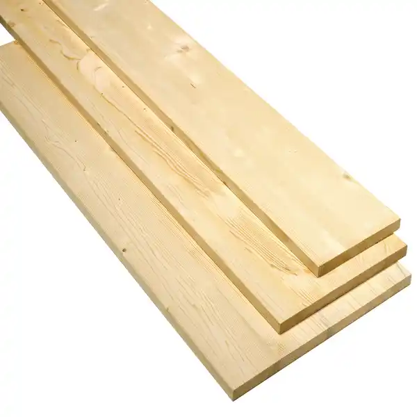 Bild 1 von B1 Leimholz gehobelt 1200 x 400 x 16 mm