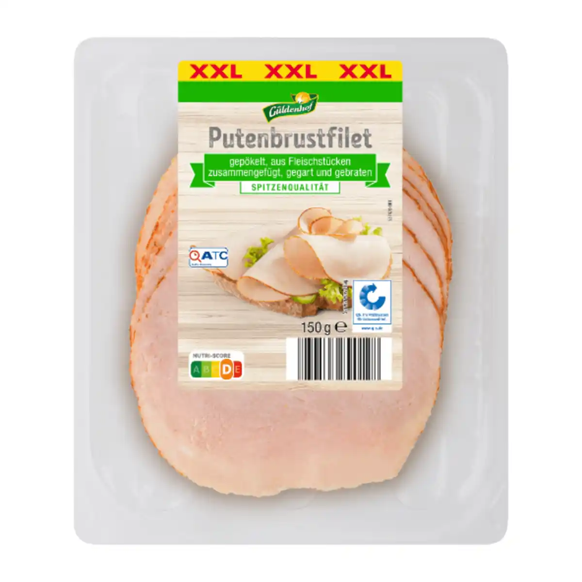 Bild 3 von GÜLDENHOF Geflügelbrust-Aufschnitt XXL 150g