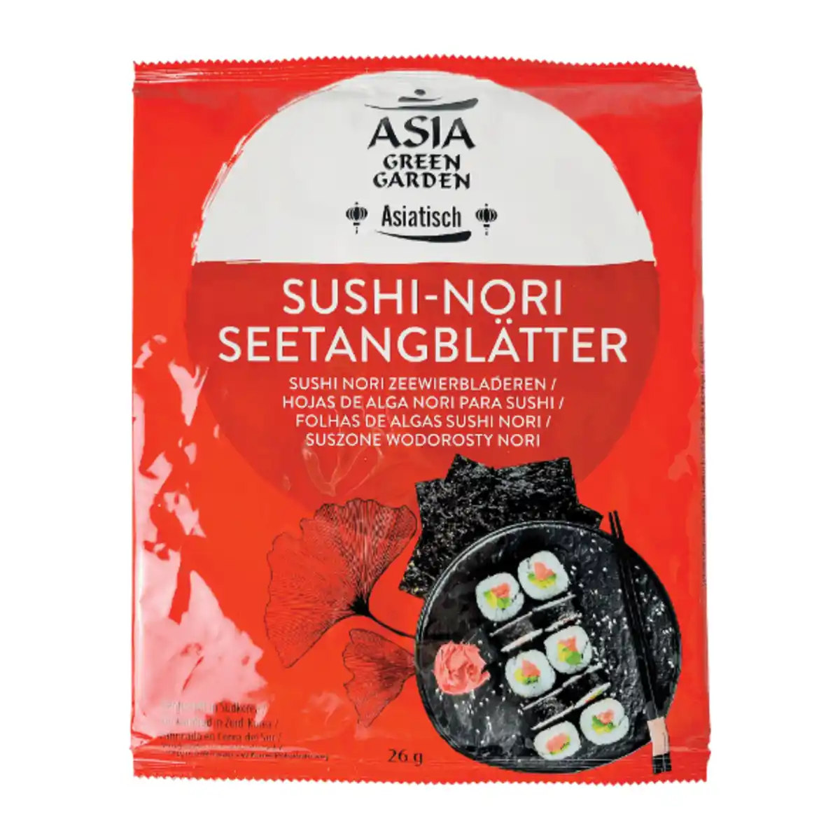 Bild 1 von ASIA GREEN GARDEN Sushi-Nori-Seetangblätter 26g