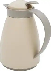 IDEENWELT Isolierkanne beige/grau 0,5L