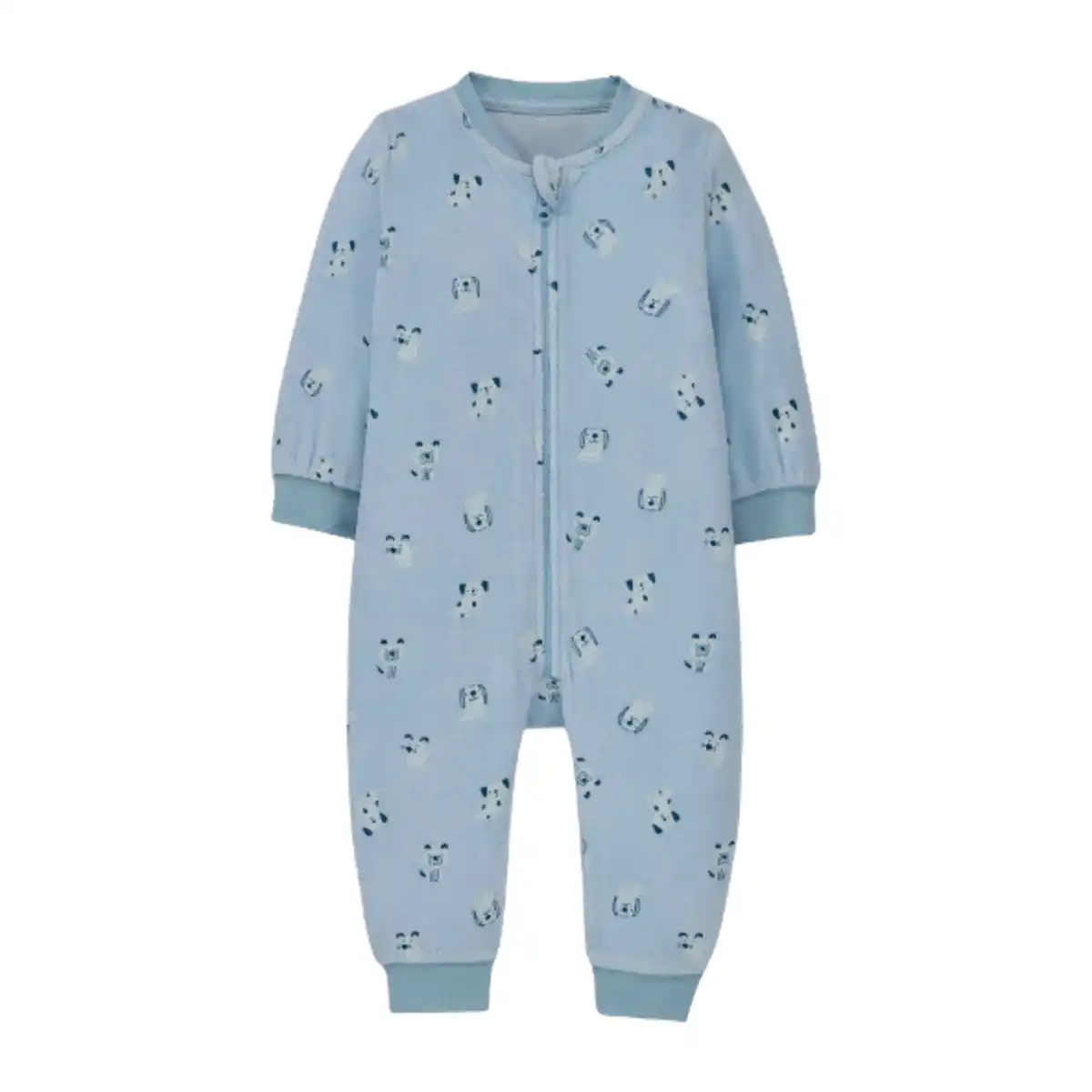 Bild 3 von LILY & DAN Baby-Velours-Schlafanzug