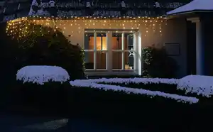 IDEENWELT LED-Eisregen-Lichterkette