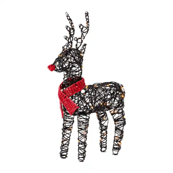 Bild 3 von BELAVI LED-Rattan-Figur