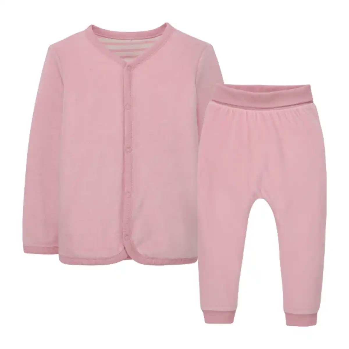 Bild 2 von LILY & DAN Baby-Velours-Set