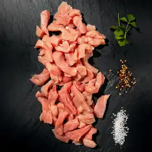Gut Langenhof Hähnchen Oberkeulen Geschnetzeltes