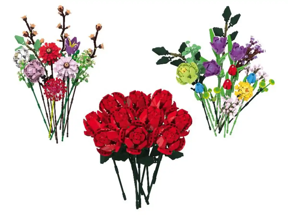 Bild 1 von lupilu® Klemmstein-Blumenstrauß »Clippys«