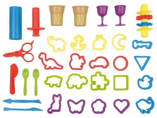 Bild 3 von lupilu® Knet-Set Spieltisch, 42-teilig