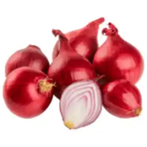 Rote Bio Speisezwiebeln