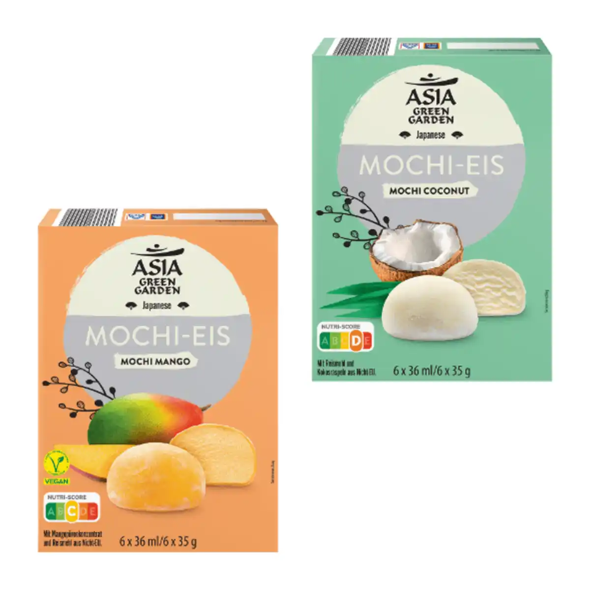 Bild 1 von ASIA GREEN GARDEN Mochi-Eis 216ml