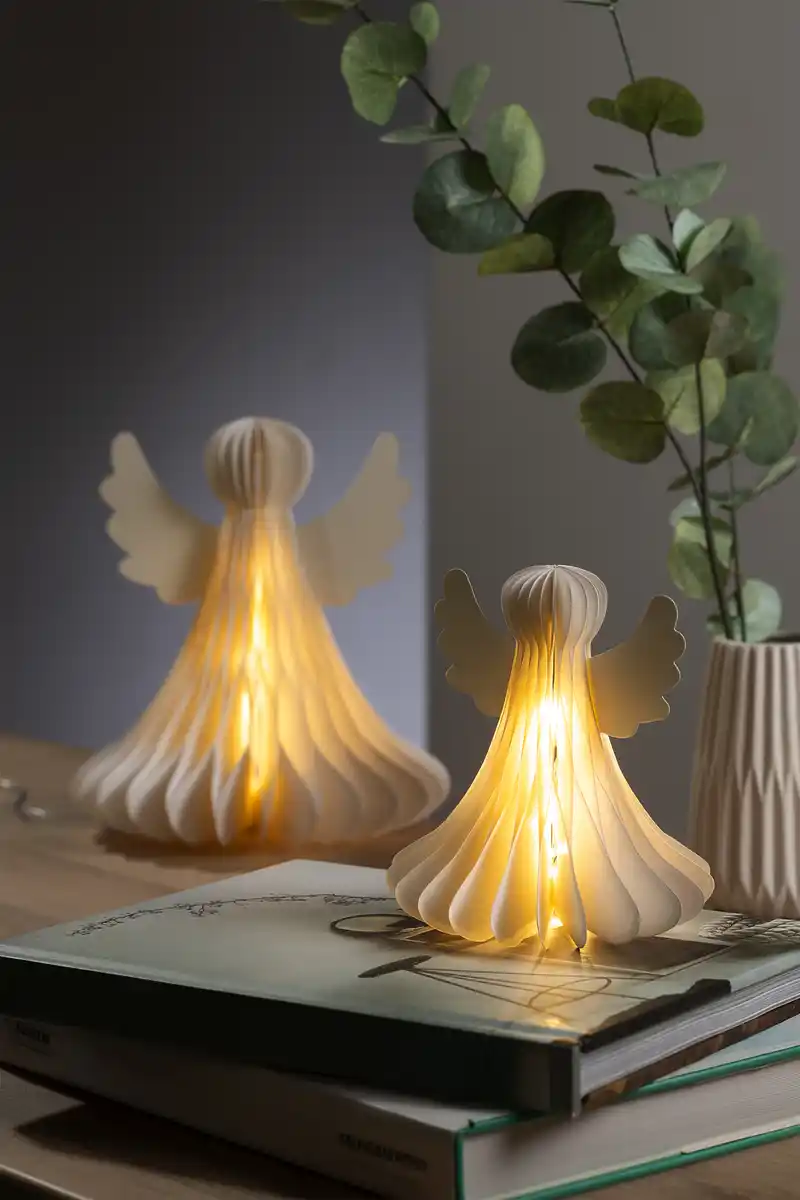 Bild 3 von IDEENWELT LED-Papierengel 15 cm