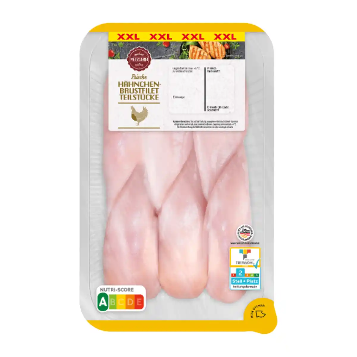 Bild 2 von MEINE METZGEREI Hähnchenbrustfilet-Teilstücke XXL 1kg