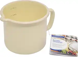 IDEENWELT Emaille-Milchtopf