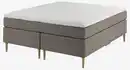 Bild 1 von Boxspringbett 160x200cm ROGGA grau medium