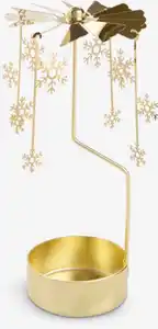 Teelichhalter SNEFNUG H14cm gold