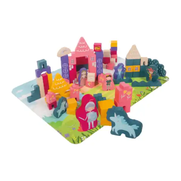 Bild 3 von TOYLINO Holz-Bauklötze