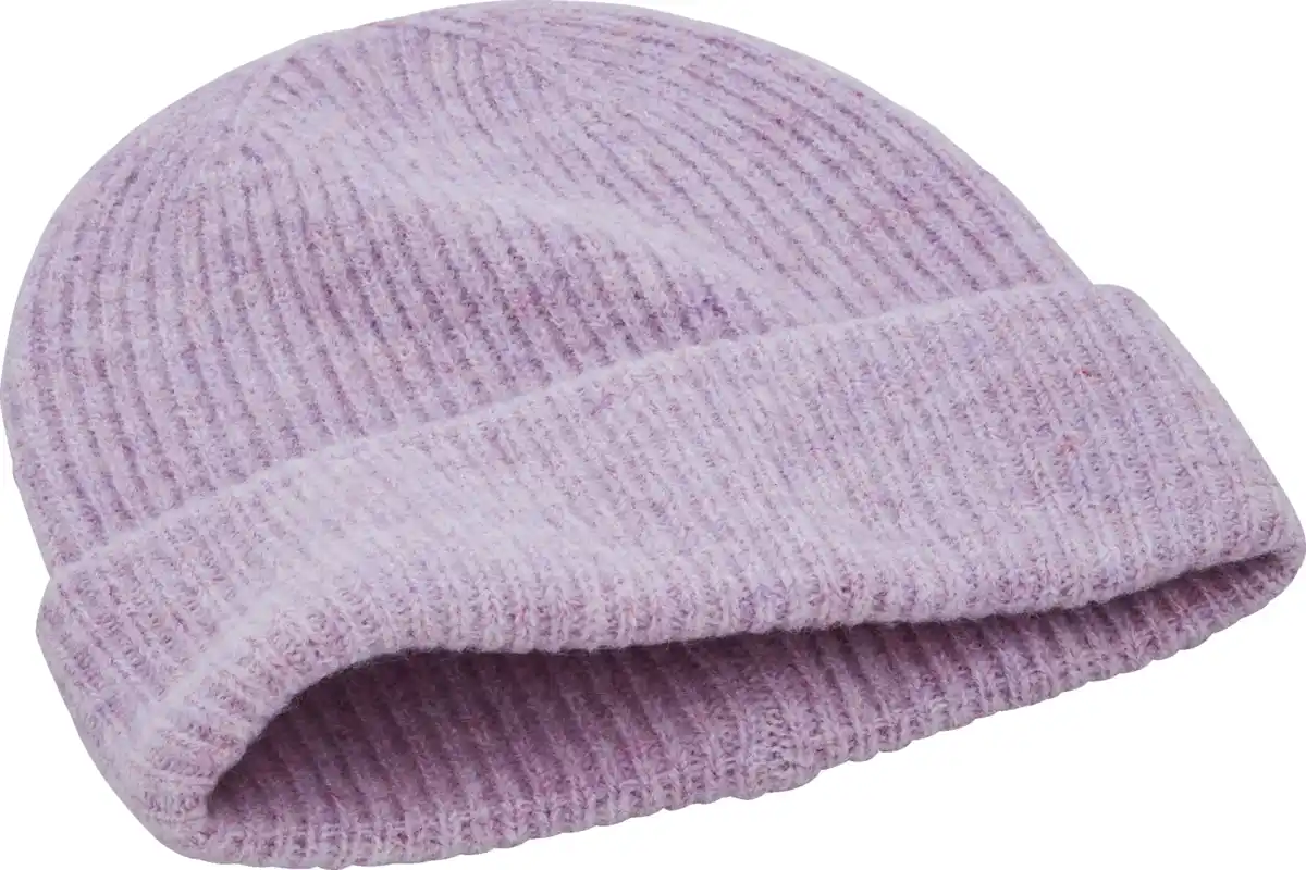 Bild 1 von IDEENWELT Strickmütze mit Wolle Lavendel