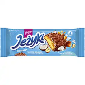"Jezyki Kokos" Teegebäck mit 38,1% Karamellauflage, Kokosras...