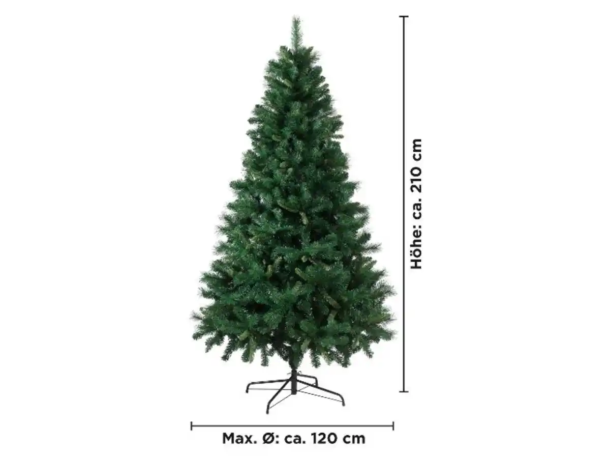 Bild 3 von LIVARNO home Künstlicher Weihnachtsbaum, 120 cm