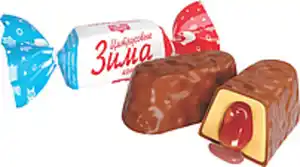 Konfekt "Sima" mit Füllung mit Orangengeschmack 10,6% in kak...