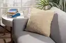 Bild 3 von IDEENWELT Boucle-Kissenhülle beige