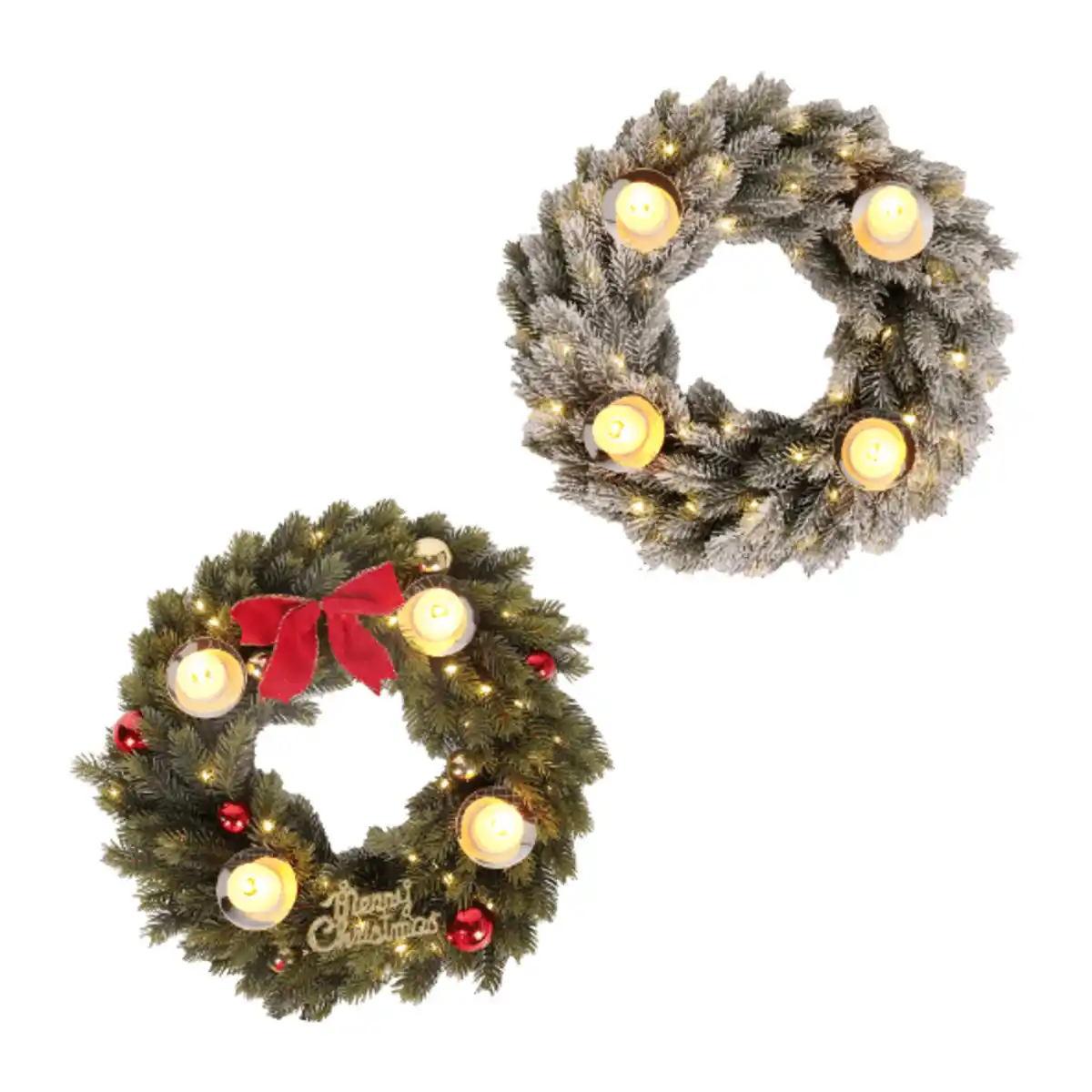 Bild 1 von HOME CREATION LED-Weihnachtskranz