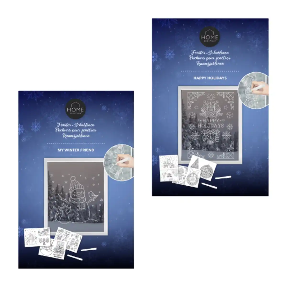 Bild 1 von HOME CREATION Fenster-Schablonen